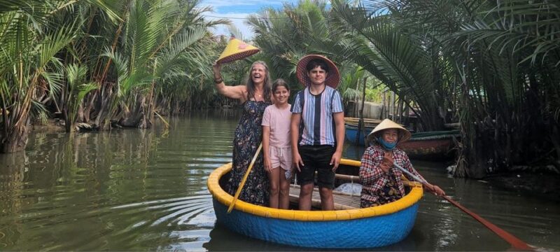 Hoi an Countryside With Basket Boat - Bufflalo Ride- Farming - Pottery Making at Thanh Ha Village