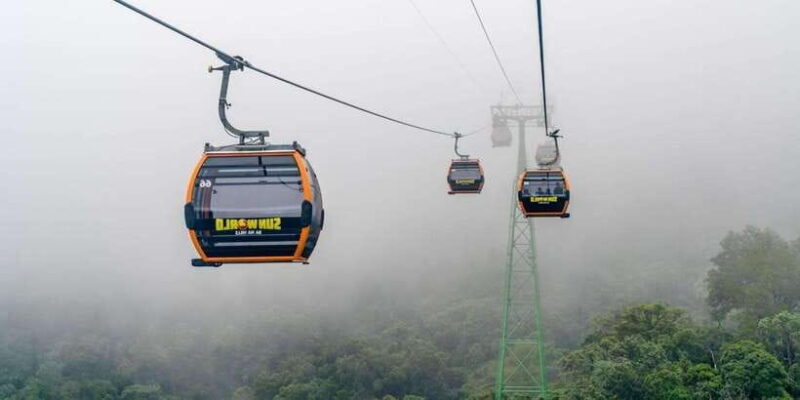 Hoi An/Da Nang: Ba Na Hills & Golden Bridge in One Day Tour - Cable Car Experience