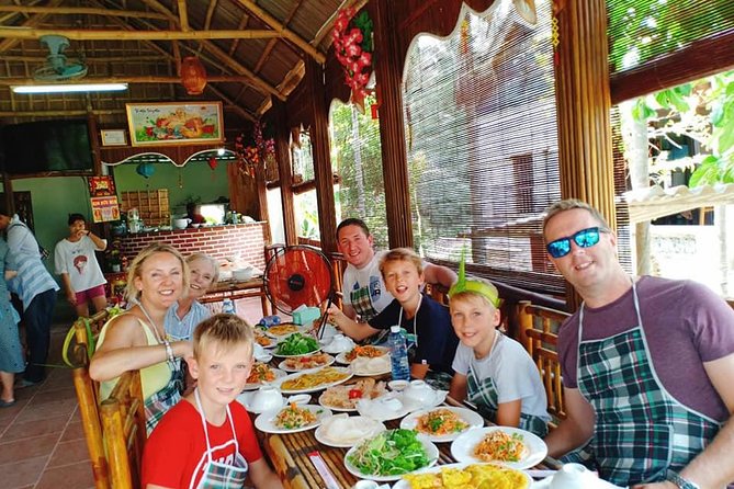 Hoi An Eco Cooking Tour ( Market, Boat Ride, Basket Boat, Cooking Lesson, Lunch) - Pickup Information