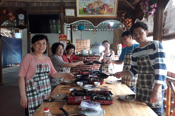 Hoi an Eco Tour & Cooking Class (Local Market, Basket Boat, Fishing, Cooking) - Key Points