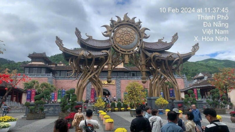 Hoi An: Golden Bridge, Lady Buddha and Marble Mountain Trip - Exploring the Golden Bridge