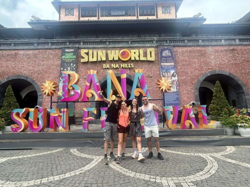 Hoi An: Golden Bridge, Lady Buddha and Marble Mountain Trip - Transportation and Amenities