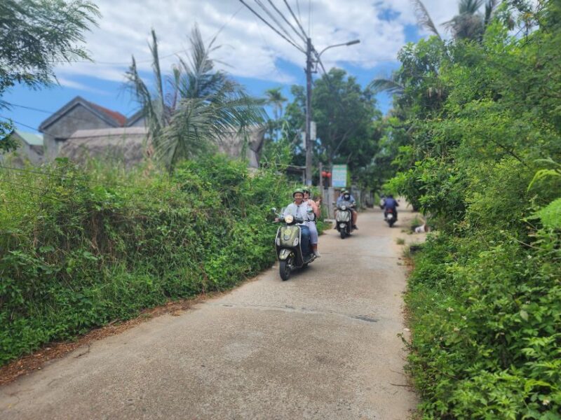 Hoi An Highlights and Hidden Gems Tour by Vespa - Ride Through Countryside Backroads