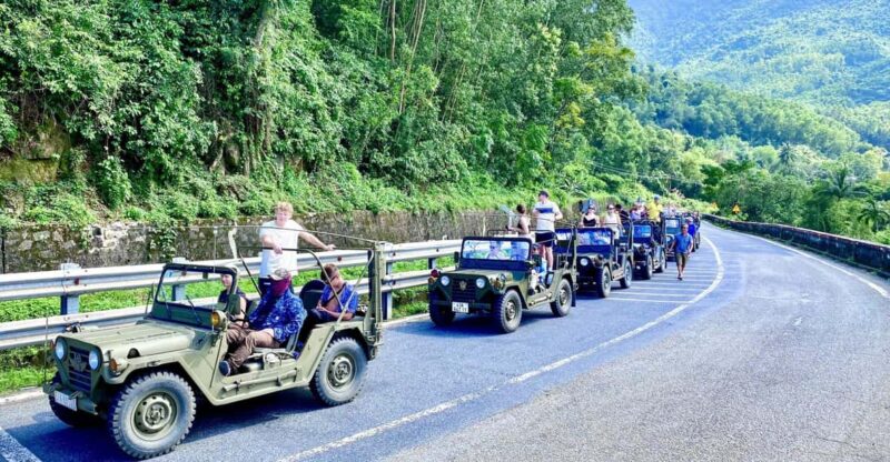Hoi An & Hue:1 Way Jeep Tour With Hai Van Pass or Vice Versa - Key Points