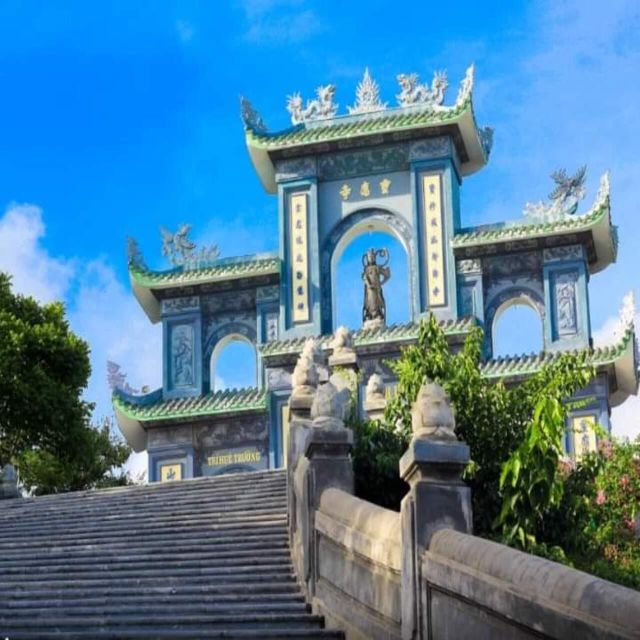 Hoi An: Marble Mountain & Monkey Mountains Luxury Group Tour - Itinerary at a Glance