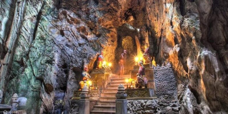Hoi An: Marble Mountains, Lady Buddha and Am Phu Cave Tour - Morning Tour Itinerary