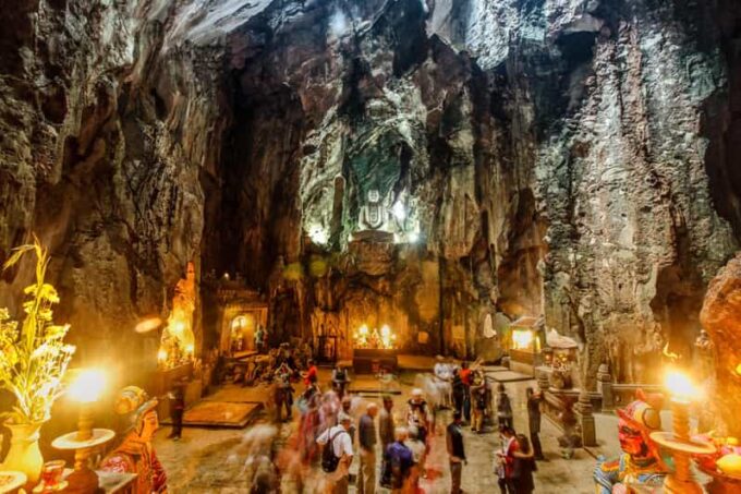HOI AN: Marble Mountains, Monkey Mountain, Am Phu Cave … - Tour Highlights