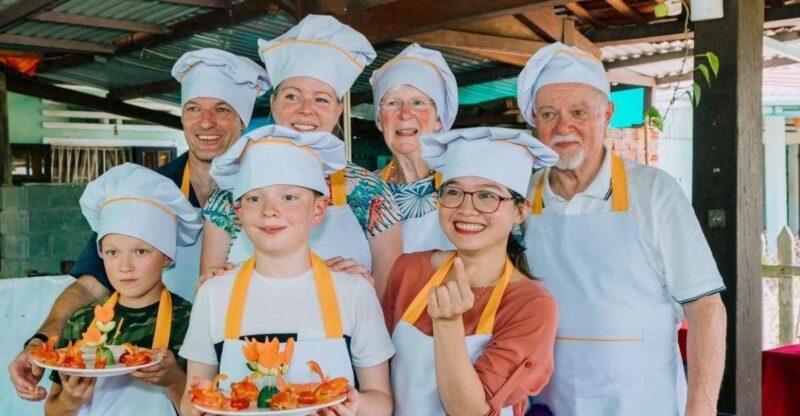 Hoi An: Market Tour - Bay Mau Cooking Class - Basket Boat - Hoi An Market Tour