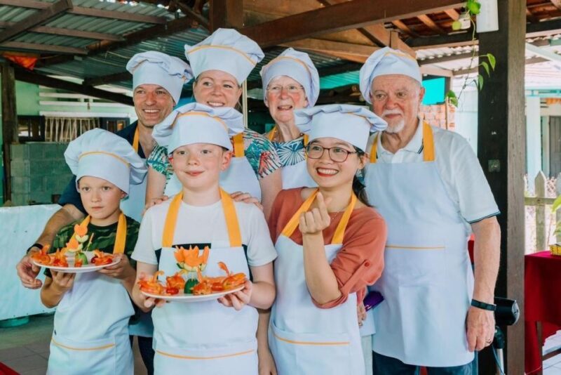 Hoi An: Market Tour - Bay Mau Cooking Class - Basket Boat - Bay Mau Coconut Forest