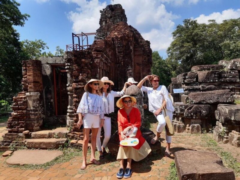 Hoi An: My Son Holly Land & Cruise Luxury Group Morning Tour - Exploring My Son Sanctuary