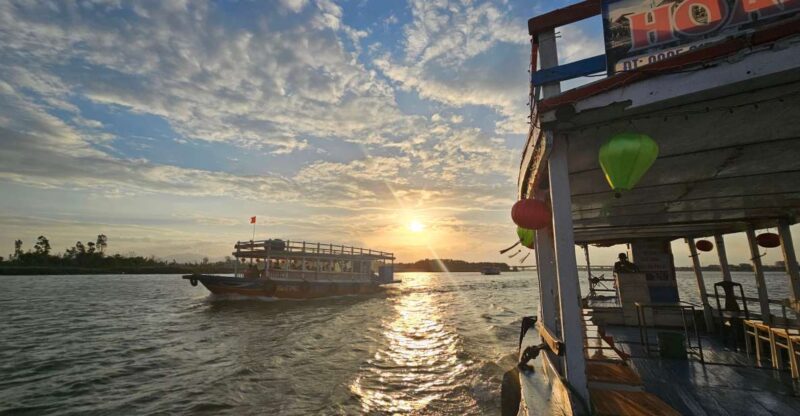Hoi An: My Son Sanctuary and Sunset River Cruise With BBQ - Duration and Pickup