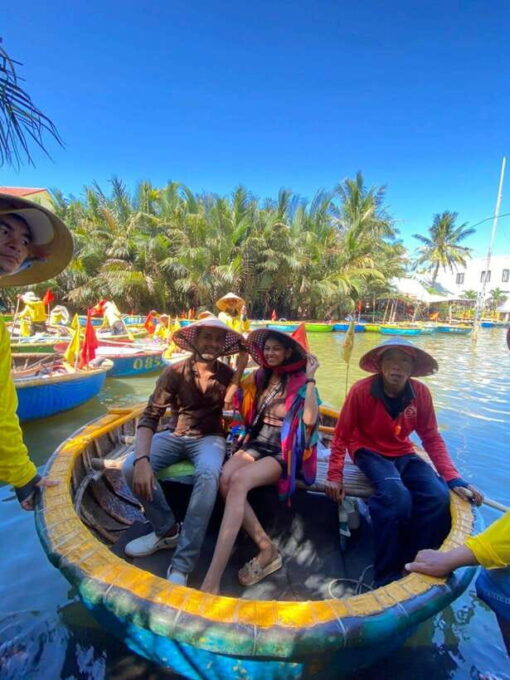 Hoi An: My Son Sanctuary - Basket Boat and Cooking Class - Cam Thanh Basket Boat Rowing Experience