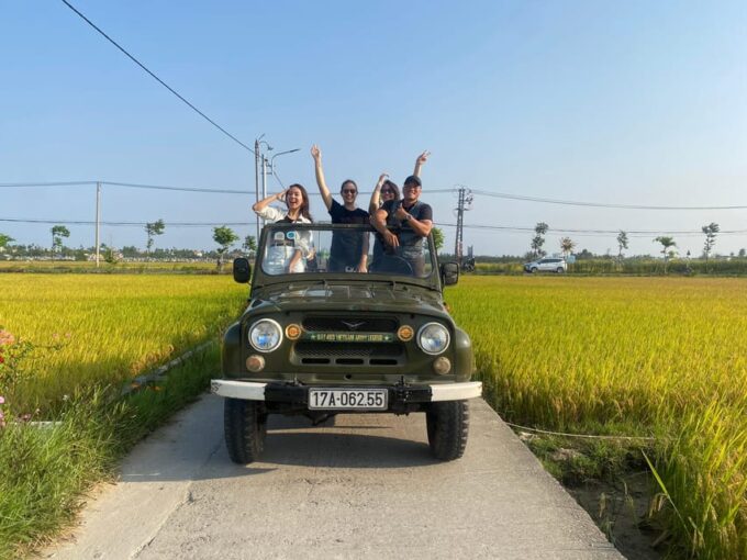 Hoi An Sunset Jeep Expedition Tour - Sunset Cocktails and Finger Food