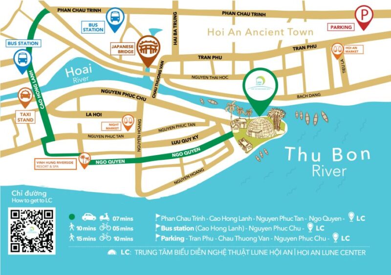 Hoi An: The Dar Vietnamese Bamboo Circus at Lune Center - Location and Meeting Point