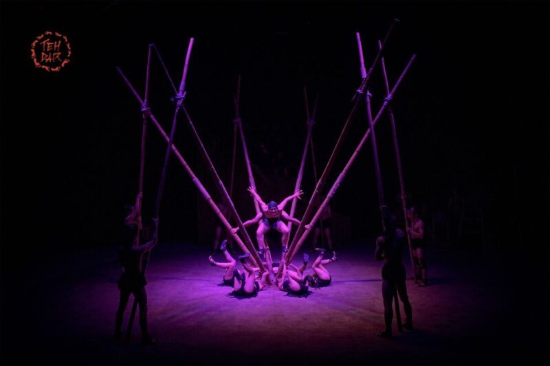 Hoi An: The Dar Vietnamese Bamboo Circus at Lune Center - Live Music and Tribal Instruments