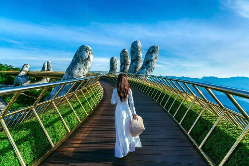 Hoi An: Trip to Golden Bridge, Lady Buddha & Marble Mountain - Golden Bridge at Bà Nà Hills