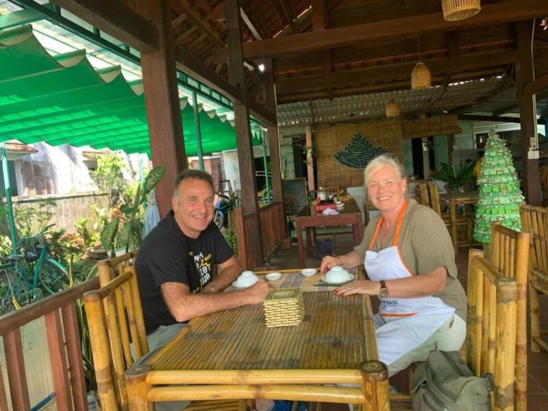 Hoi An: Vegetarian Cooking Class & Market Tour & Basket Boat - Discovering Cam Thanh Coconut Village