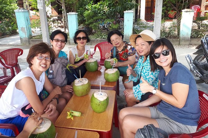 Hoian Coconut Basket Boat Ride & Marble Sculptor From Danang City - Inclusions