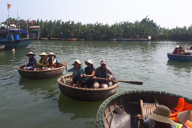 Hoian Coconut Basket Boat Ride & Marble Sculptor From Danang City - Coconut Basket Boat Ride