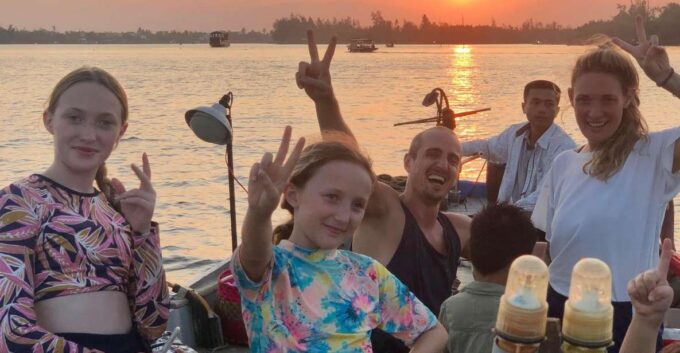 HoiAn Fishing BBQ Sunsent Cruise - Sunset and Starry Night Cruise