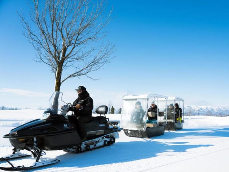 Hokkaido: Bibai Snow Land Gold Plan With Lunch & Snowmobile - Meal and Amenities
