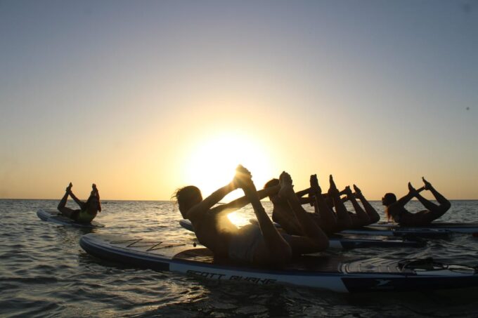 Holbox: PaddleYoga Class - Cool Down and Relaxation