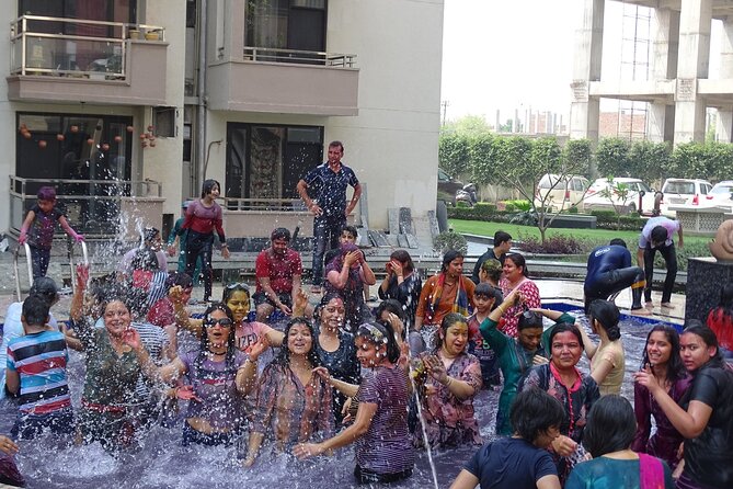 Holi Festival of Colours in India Private Party With Locals - Meeting and Pickup