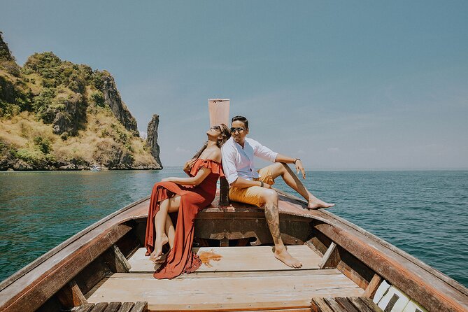 Holiday Travel Photoshoot With Long-Tail Boat Phi Phi Islands - Stunning Locations for Photoshoots