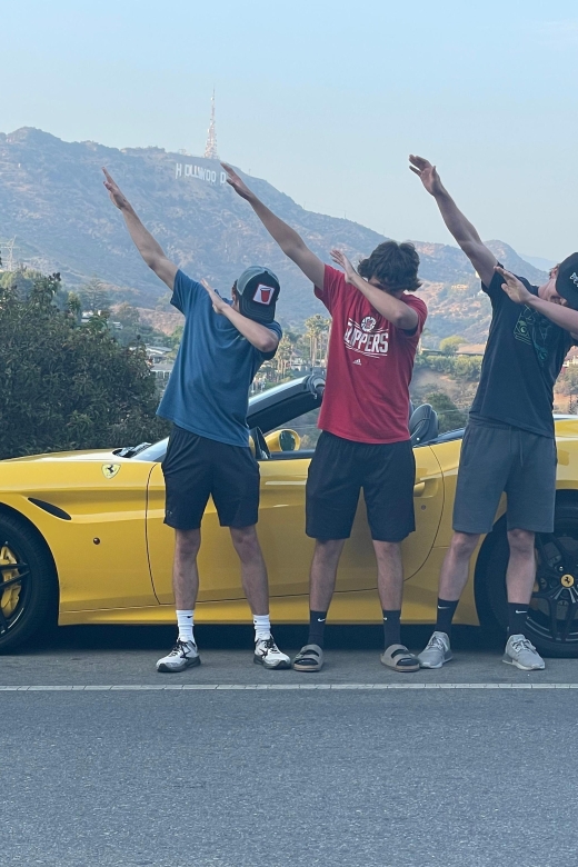 Hollywood: Hollywood Sign Ferrari Tour With Option to Drive - Ferrari Rental Cost