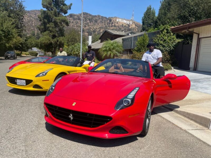 Hollywood: Hollywood Sign Ferrari Tour With Option to Drive - Driving the Ferrari California T