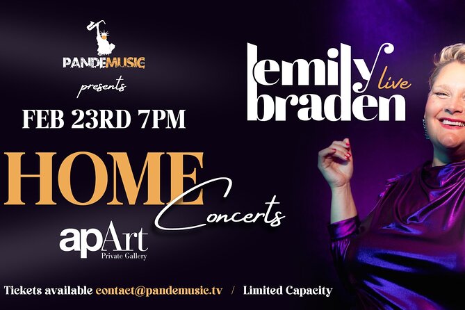 Home Concert - Upper East Side - Emily Braden - Featured Artists
