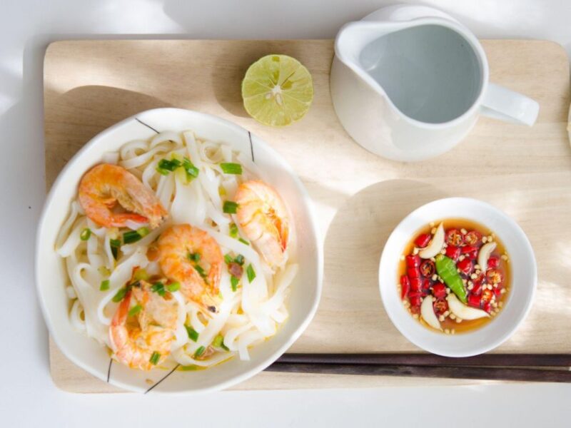 Home Cooking Class With Central Market Tour in Dalat - Scenic Garden Dining Delight