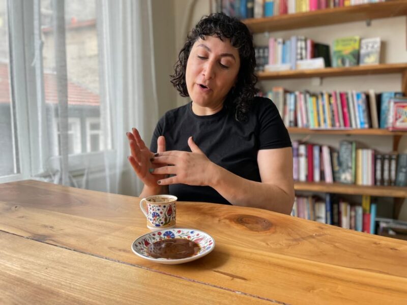 Home Style Turkish Coffee Making and Fortune Telling - Host and Interaction