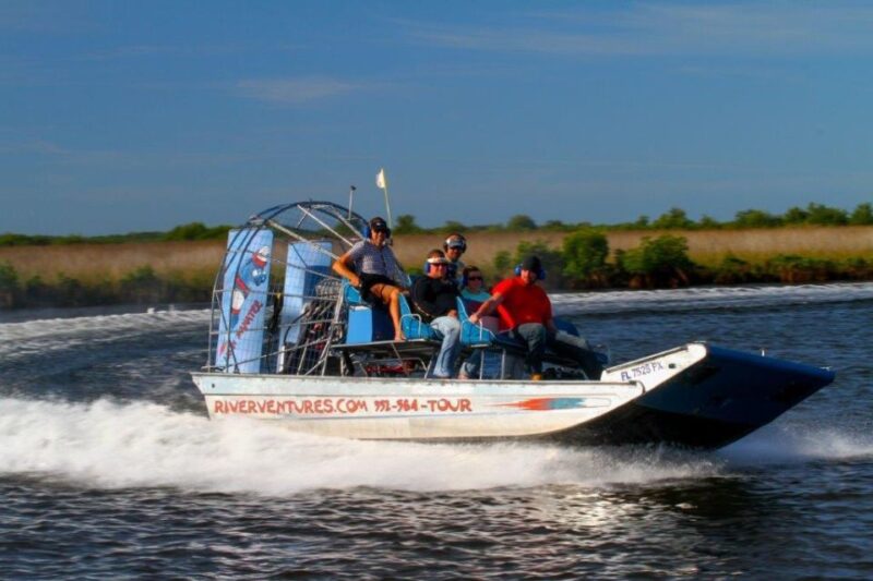Homosassa: Gulf of Mexico Airboat Ride and Dolphin Watching - Guided Tour by Coast Guard Captain