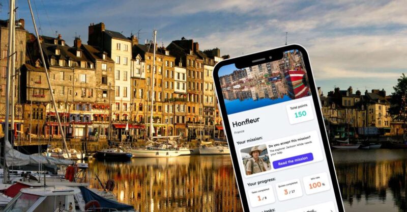 Honfleur: City Exploration Game and Tour on Your Phone - Experience Description