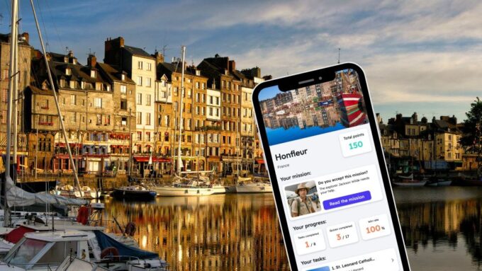 Honfleur: City Exploration Game and Tour on Your Phone - Meeting Point and Languages