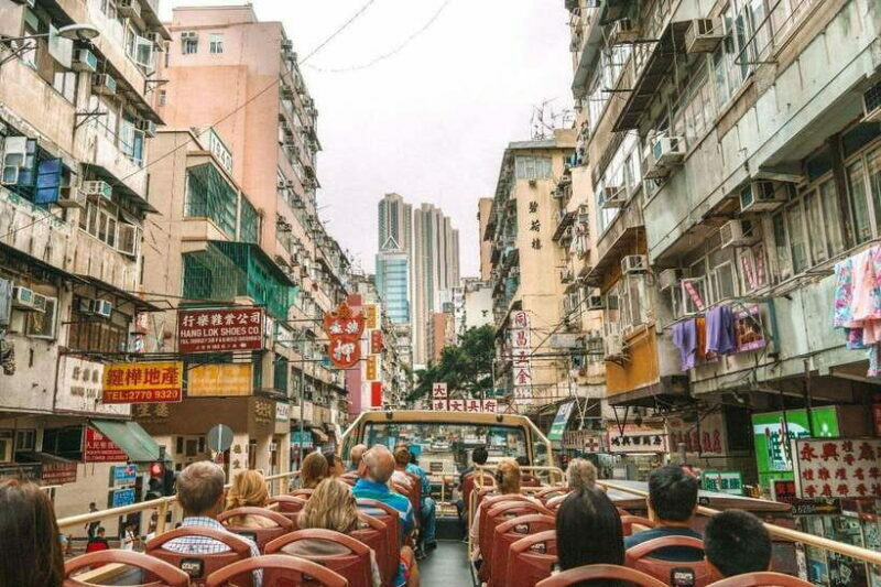 Hong Kong: Big Bus Hop-On Hop-Off Tour & Optional Peak Tram - Navigating Hong Kong by Bus: An Overview