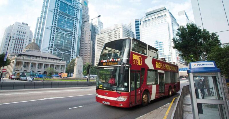 Hong Kong: Hop-On Hop-Off Bus Tour With Optional Peak Tram - Key Points