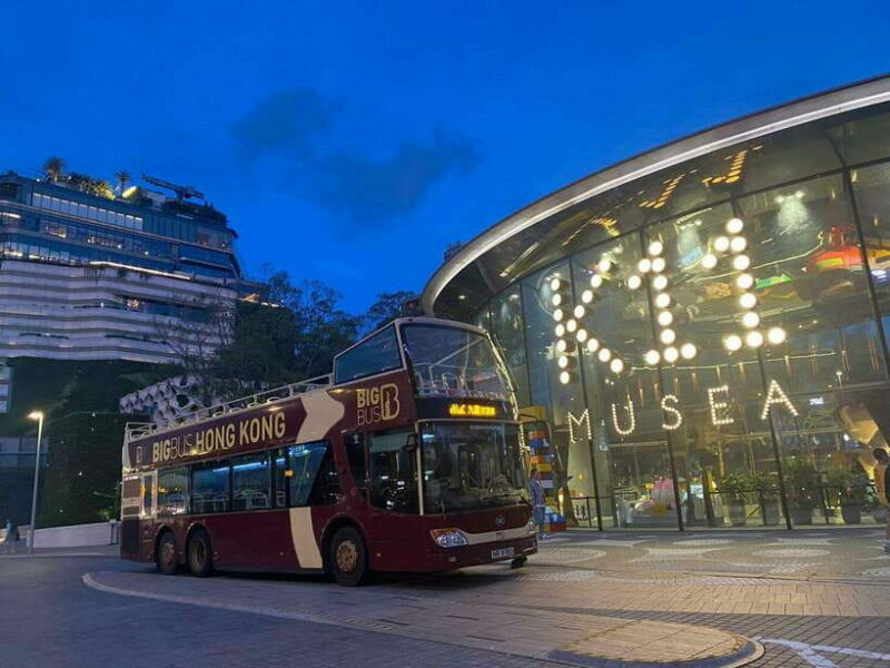 Hong Kong: Panoramic Night Tour of Kowloon by Open-top Bus - Key Points