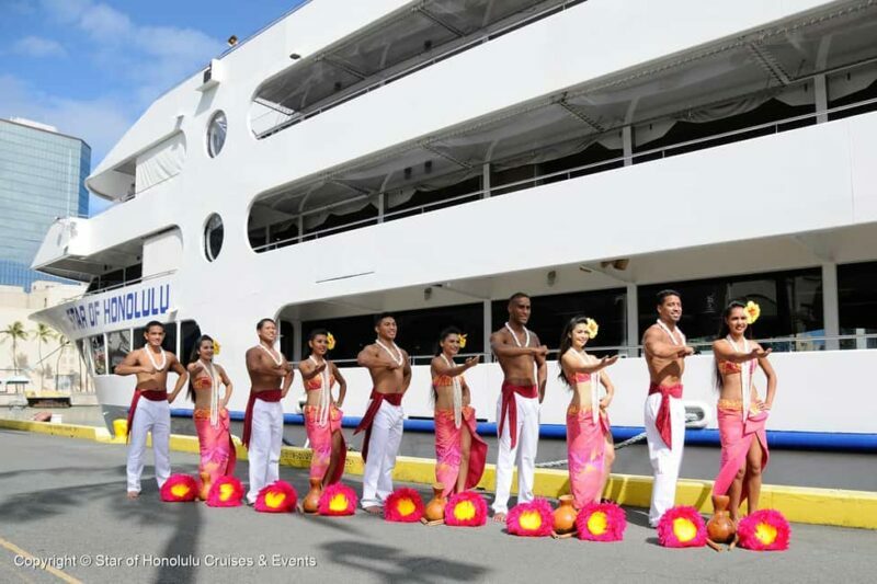 Honolulu: Sunset 5 Course Dinner Cruise with Entertainment - Key Points