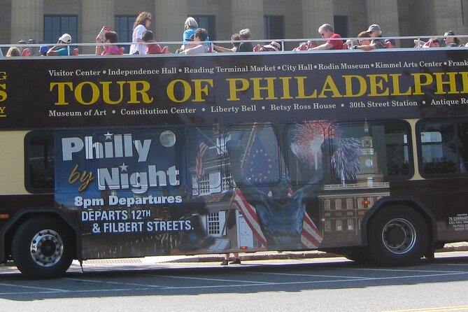 Hop On Hop Off Double Decker Bus Tour of Philadelphia - Meeting Point and Pickup