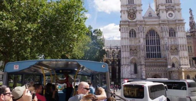 Hop-on Hop-off London Bus Tour & Westminster Abbey - Recap