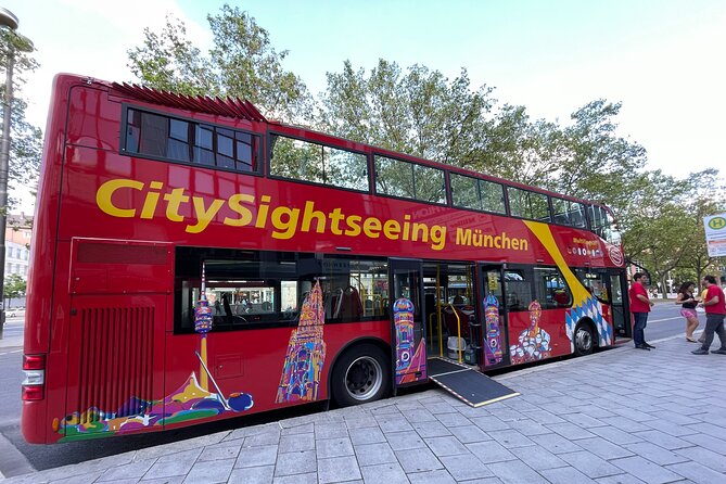 Hop-On Hop-Off Tour CitySightseeing Munich - Tour Organization and Map Information