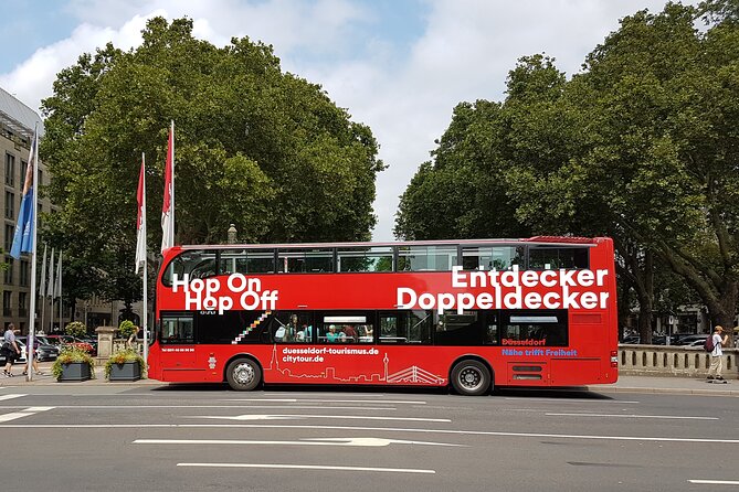 Hop-On Hop-Off Tour in Düsseldorf in a Double-Decker Bus - Tour Accessibility