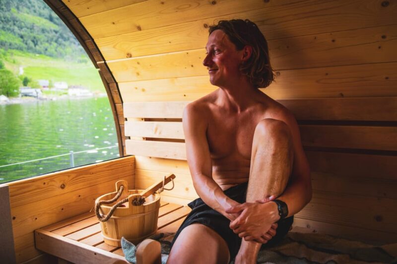 Hornindal: Sauna on the Edge of the Deepest Lake in Europe - Convenient Transportation to Hornindal