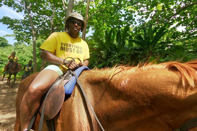 Horse Back Riding, Blue Hole & Souvenir Shopping Package Deal - Discover the Blue Hole