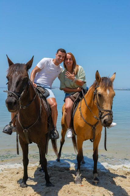 Horseback Marriage Proposal on the Beach - Meeting Point