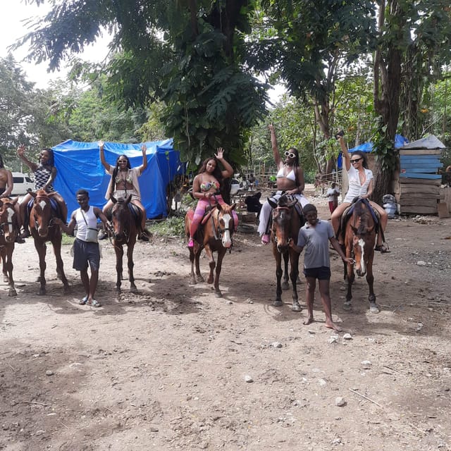 Horseback Ride, Blue Hole, Dunns River and Tubing Tour - Inclusions