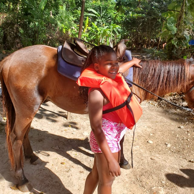 Horseback Ride, Blue Hole, Dunns River and Tubing Tour - Explore Dunns River Falls