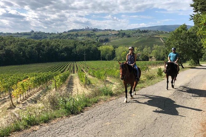 Horseback Ride in San Gimignano With Tuscan Lunch and Chianti Tasting - Horseback Riding Experience